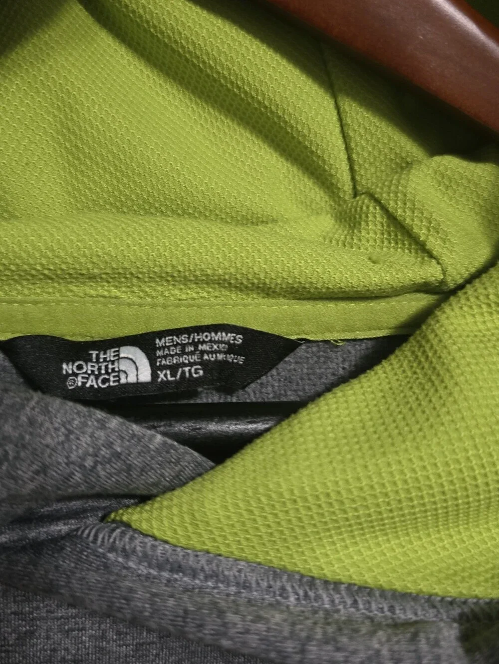 The North Face Mens Gray Pullover Hoodie XL